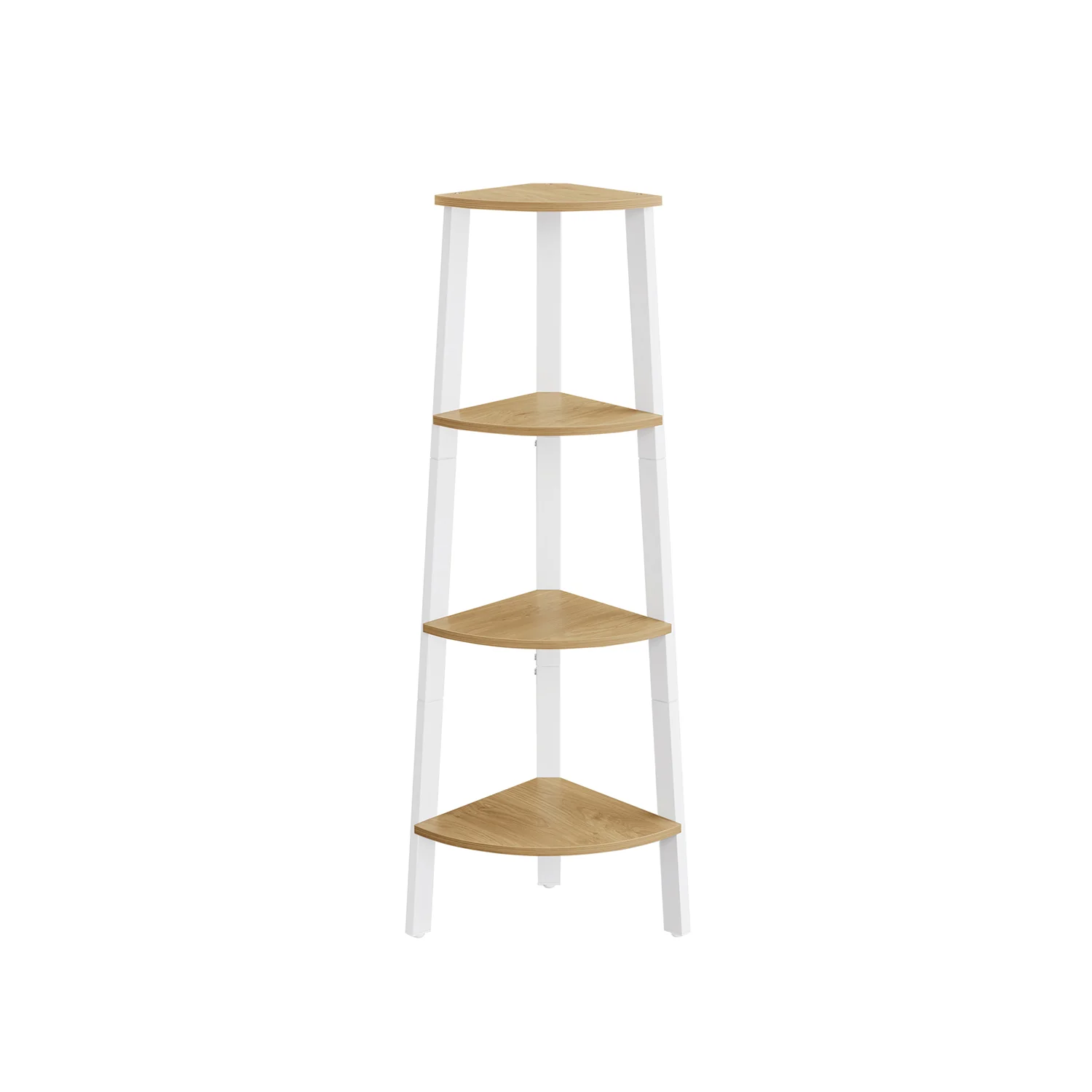 4-Tier Industrial Corner Shelf - Image 4